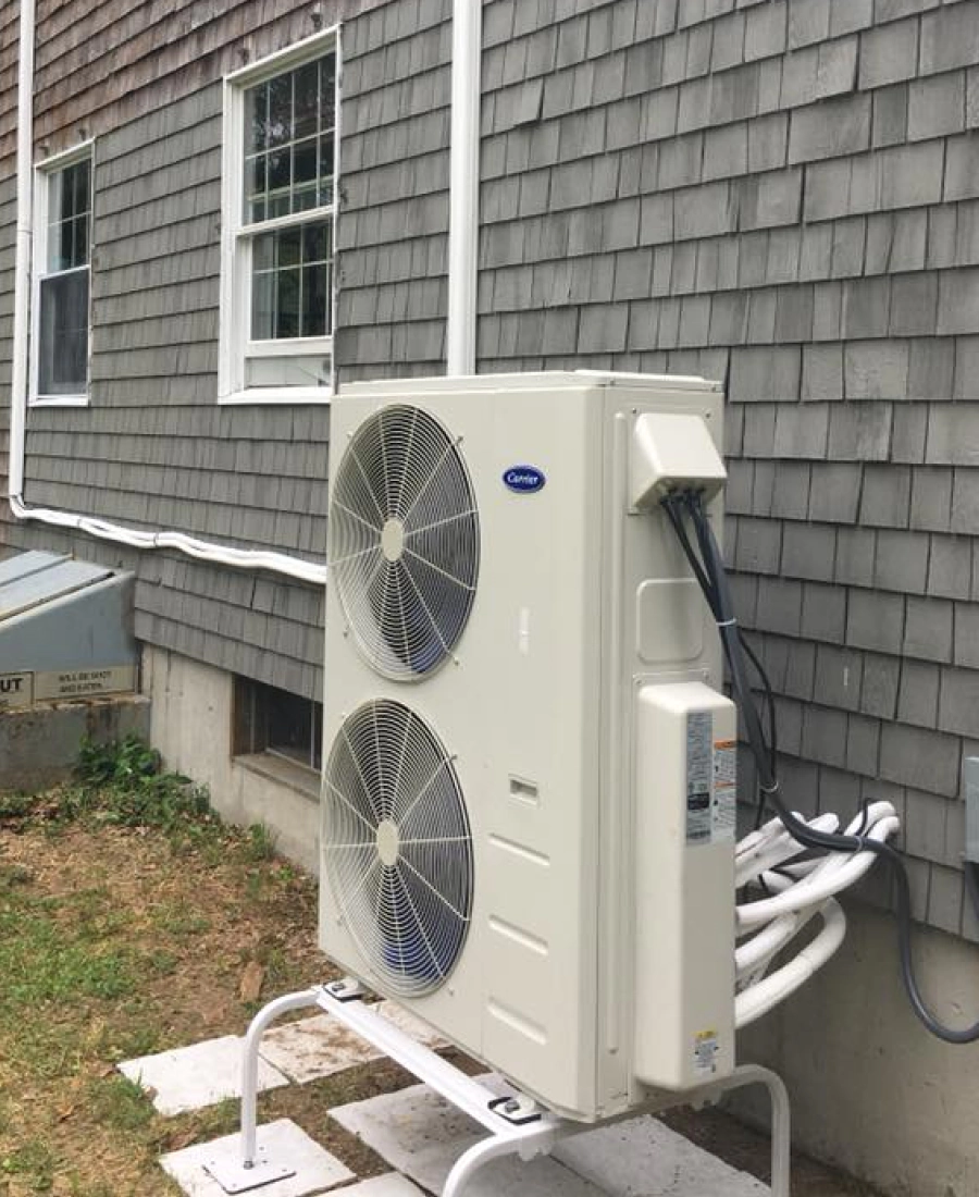 heat pump installation